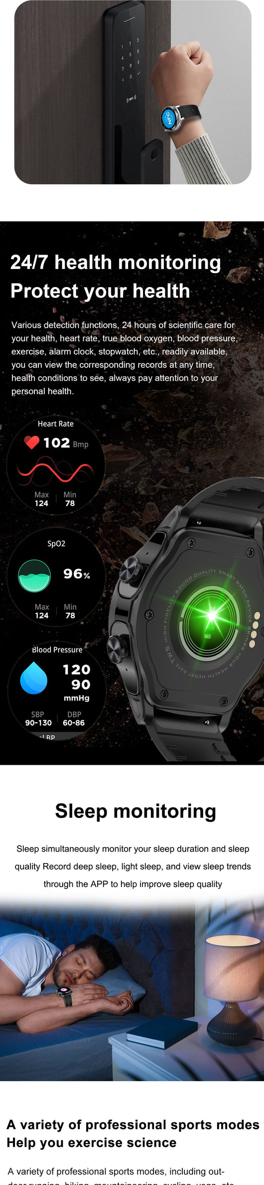 Reloj Inteligente GT66 2-en-1 con Auriculares TWS y Llamadas HD - Image 15
