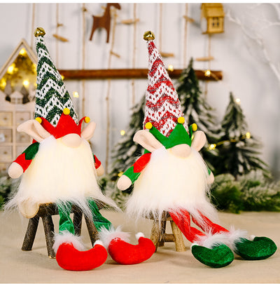 Muñeco Rudolph con Elfo Navideño y Luces LED - Image 11
