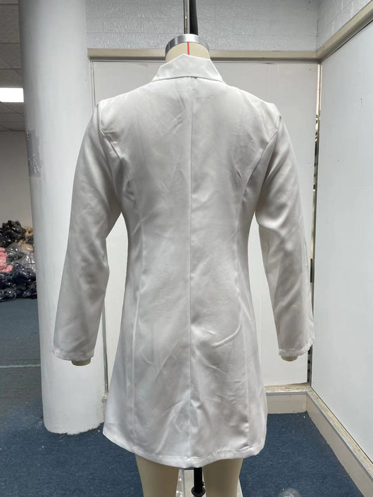 Blazer Doble Botonadura Manga Larga Elegante y Versátil - Image 18