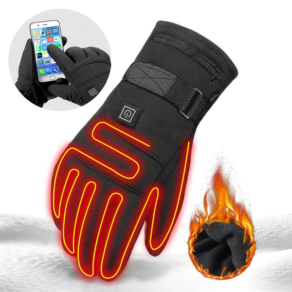 Guantes Térmicos Eléctricos para Moto con Pantalla Táctil