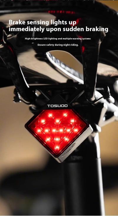 Luz Trasera Inteligente para Bicicleta de Montaña con Sensor de Frenado - Image 15