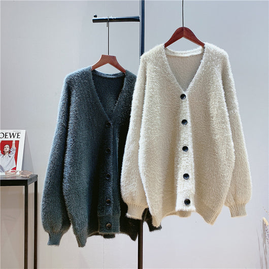 Poncho Suéter Largo para Mujer - Tejido Suelto y Cómodo - Image 6