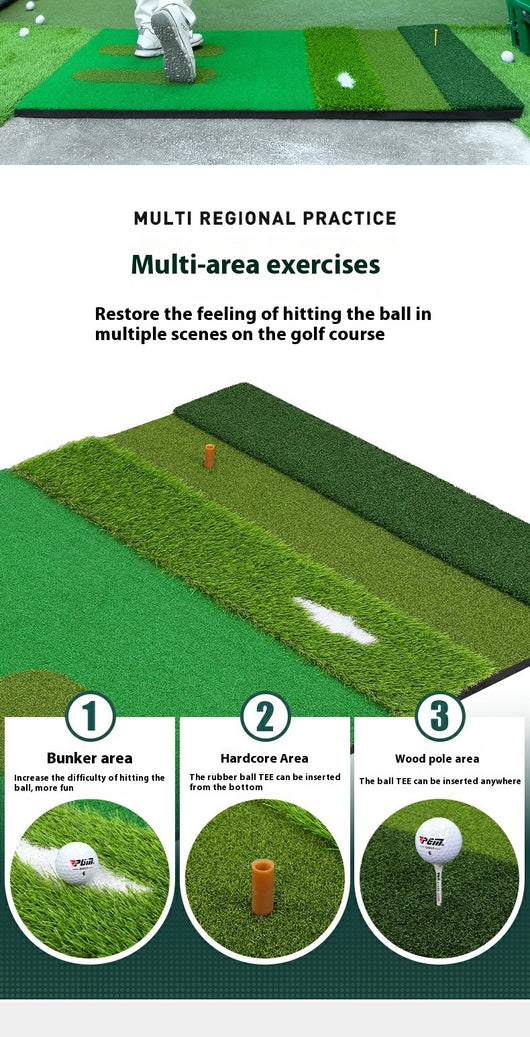 Tapete de Práctica Golf Multifuncional PGM para Interior - Image 18