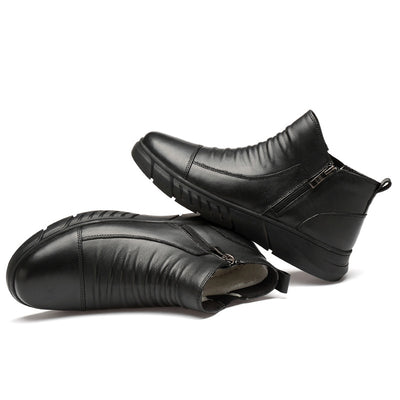 Botas de Cuero Vacuno Casual - Estilo Versátil y Duradero - Image 21
