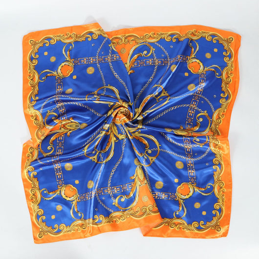 Pañuelo de Satén Estampado para Mujer - Elegancia y Versatilidad - Image 10