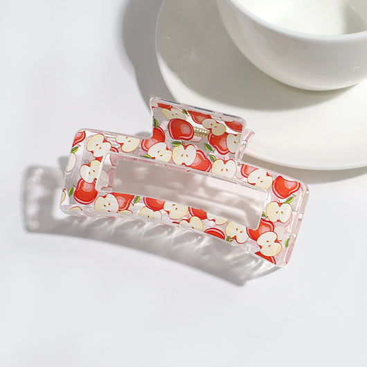 Pinza para el Cabello con Frutas | Transparente y Versátil para Recogidos - Image 18