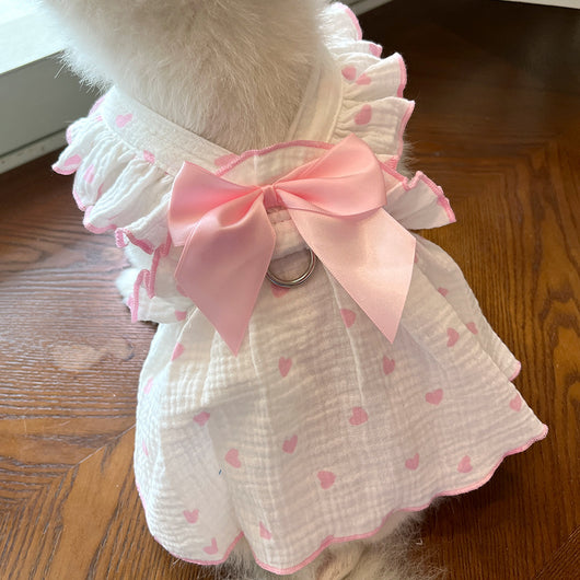 Vestido Floral de Algodón Pet Love - Image 7