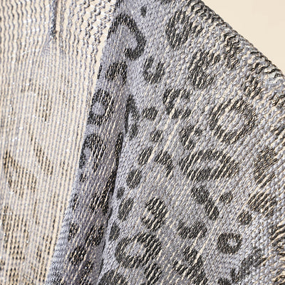 Chal Estola Leopardo con Borlas - Diseño Elegante y Versátil - Image 19