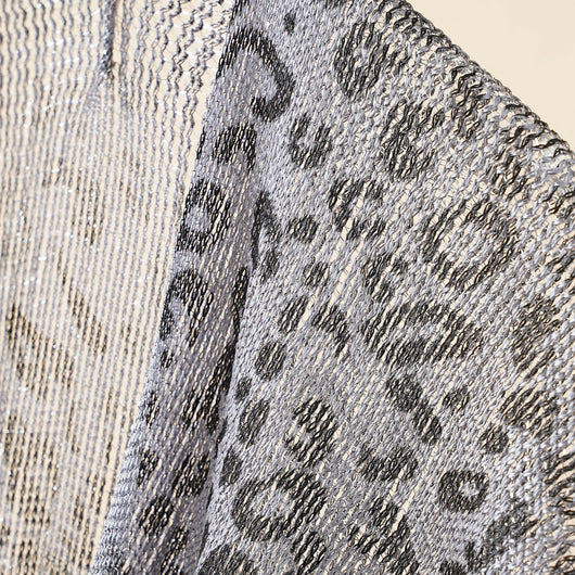 Chal Estola Leopardo con Borlas - Diseño Elegante y Versátil - Image 19