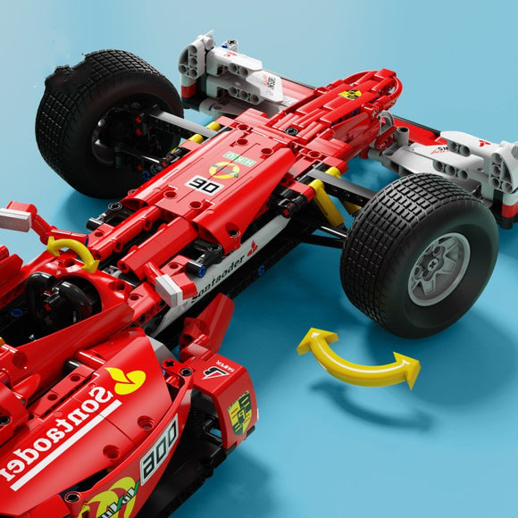 Auto Armable con Bloques Pequeños - Juguete Educativo de Construcción Infantil