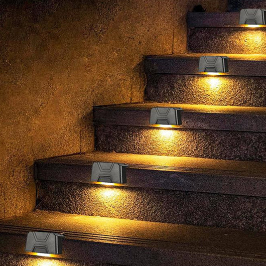 Luz Solar para Escaleras y Barandillas Exterior