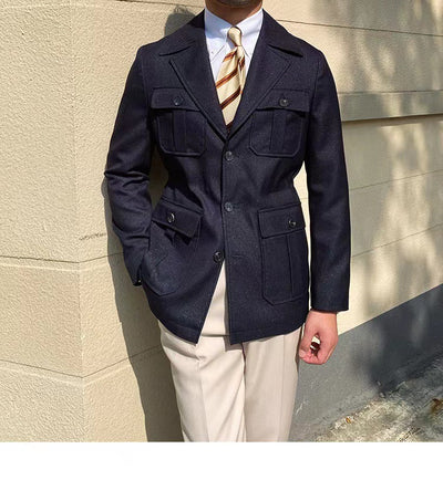 Blazer Premium de Cuello Inglés para Otoño e Invierno - Image 18