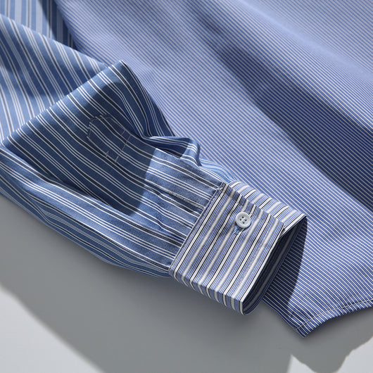 Camisa Suelta Japonesa a Cuadros - Estilo Casual Moderno - Image 4