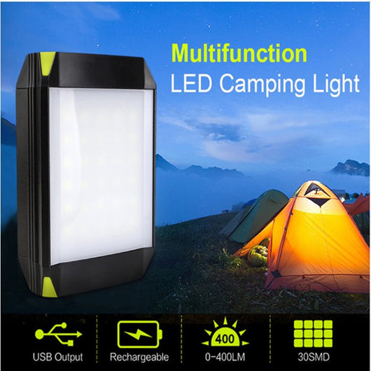 Lámpara LED Recargable para Camping con Batería Externa USB - Image 10