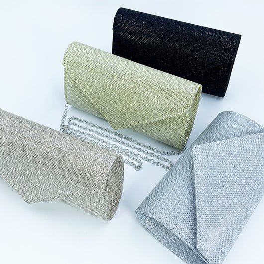 Cartera de Noche Elegante con Detalles Brillantes - Estilo Europeo y Americano - Image 30