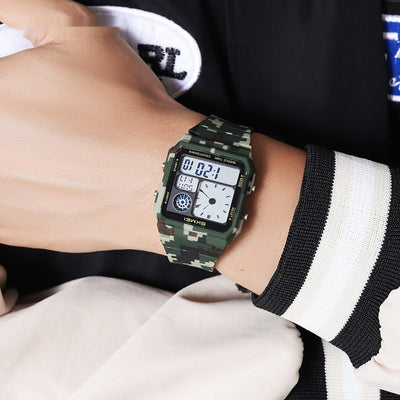Reloj Deportivo Electrónico Resistente al Agua Multifuncional para Hombre - Image 4