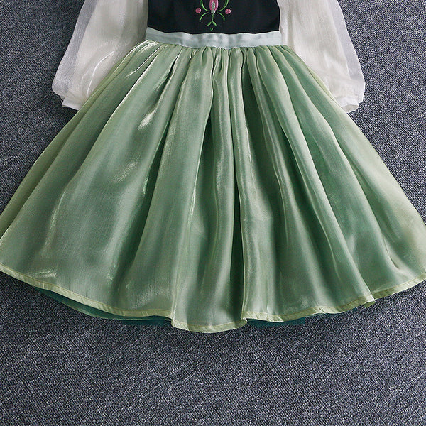Vestido Largo de Manga Larga para Halloween Niñas - Image 8