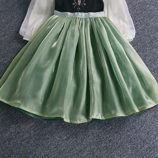 Vestido Largo de Manga Larga para Halloween Niñas - Image 8