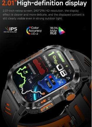 Reloj Deportivo Inteligente GPS BeiDou con Llamadas Bluetooth y Monitor Cardíaco - Image 9