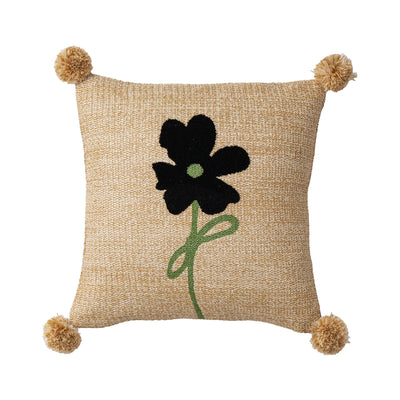Funda de Almohada Bordada Estilo Rústico Americano - Image 4