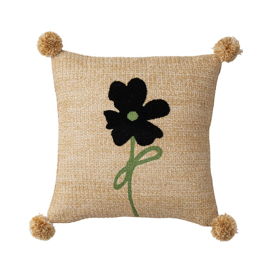 Funda de Almohada Bordada Estilo Rústico Americano - Image 4