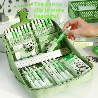 Estuche Organizador Panda de 12 Compartimentos con Capacidad Máxima - Image 3