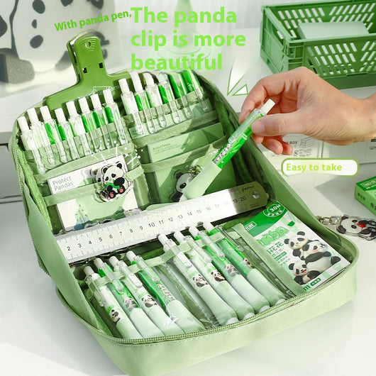 Estuche Organizador Panda de 12 Compartimentos con Capacidad Máxima - Image 3