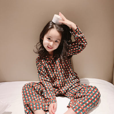 Pijama Infantil Estampado de Algodón - Ropa Fresca para Casa