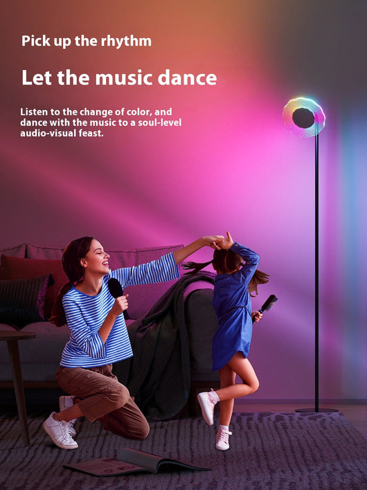 Lámpara de Pie LED para Dormitorio con Protección Ocular Avanzada - Image 10