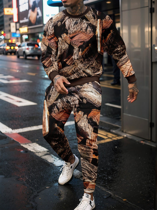 Conjunto Deportivo Camuflaje Jungle - Sudadera Cuello Redondo y Pantalón - Image 14