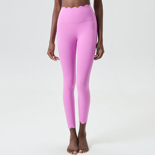Pantalones de Yoga Talla Grande Lycra Cuero Lechoso - Ajuste Perfecto y Cómodo - Image 9