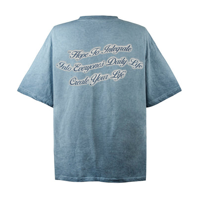 Playera Casual de Algodón con Diseño Tie-Dye para Hombre - Image 3
