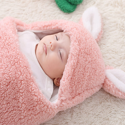 Saco de Dormir para Bebé Recién Nacido en Fleece Suave - Envoltorio Térmico Unisex con Soporte para la Cabeza - Image 6
