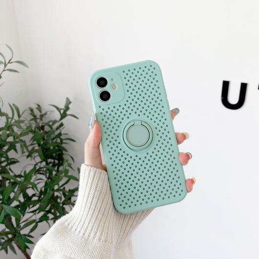 Funda Protectora con Anillo de Silicona para Teléfono Móvil - Image 7
