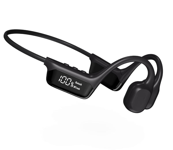 Auriculares de Conducción Ósea con Pantalla Bluetooth Resistentes al Agua para Deportes - Image 3
