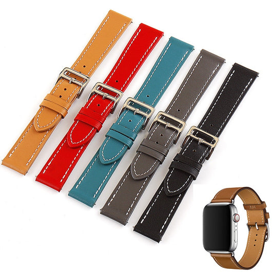 Correa de Cuero Genuino Premium - Anillo Simple en Cuero Bovino de Primera Capa