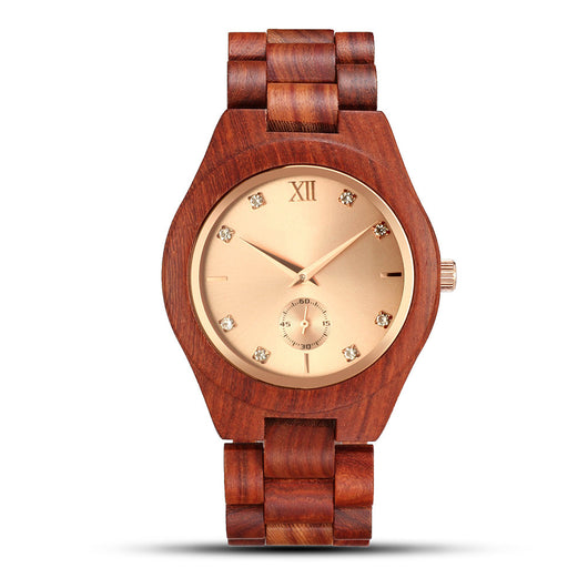 Reloj de Cuarzo para Mujer con Esfera de Madera - Image 5
