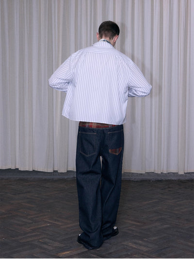 Jeans Rectos Clásicos American para Hombre - Image 4