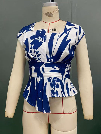Blusa Fresca sin Mangas con Cuello Cuadrado para Mujer - Image 13