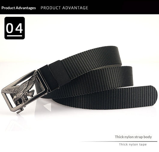 Cinturón Bicolor para Hombre con Hebilla Automática Giratoria sin Dientes - Image 23