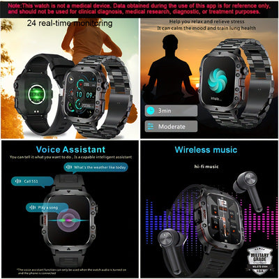 Reloj Deportivo Inteligente con Llamadas por Bluetooth - Image 5