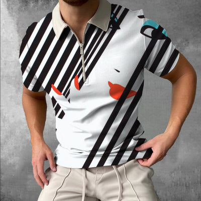 Camiseta Estampada Artística para Hombre - Diseño Urbano Manga Corta - Image 19