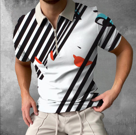Camiseta Estampada Artística para Hombre - Diseño Urbano Manga Corta - Image 19