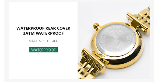 Reloj para Mujer con Pulsera de Acero Verde - Set Completo - Image 18