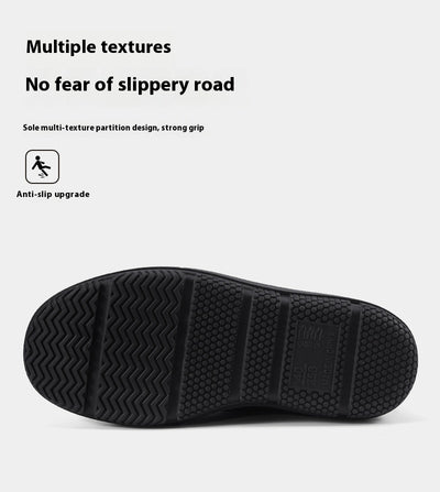 Zapatos Deportivos Impermeables para Hombre con Plataforma y Forro Polar - Image 13