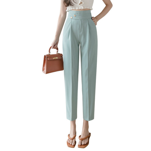 Pantalones Harem Rectos con Caída Elegante - Image 5