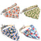 Pañoleta Triangular Floral para Mascotas Talla Pequeña