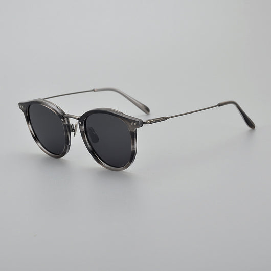 Gafas de Sol Polarizadas Titanio Puro Artesanales Japonesas Doradas - Image 7