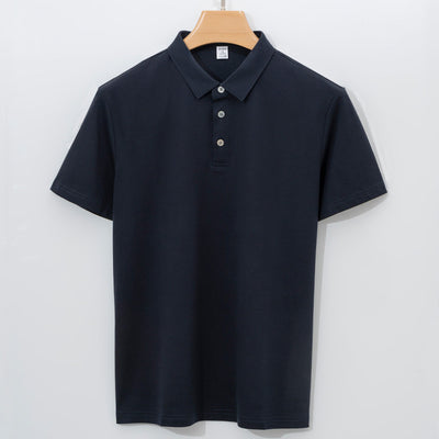 Polo Manga Corta de Algodón Mercerizado para Hombre - Calidad Premium 120 Hilos - Image 4