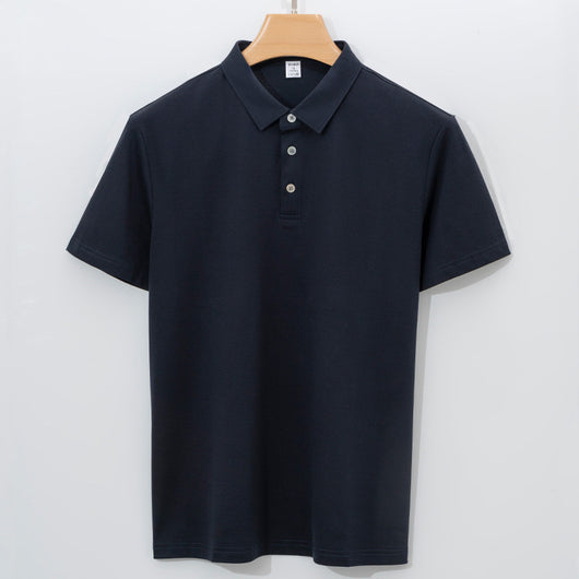 Polo Manga Corta de Algodón Mercerizado para Hombre - Calidad Premium 120 Hilos - Image 4
